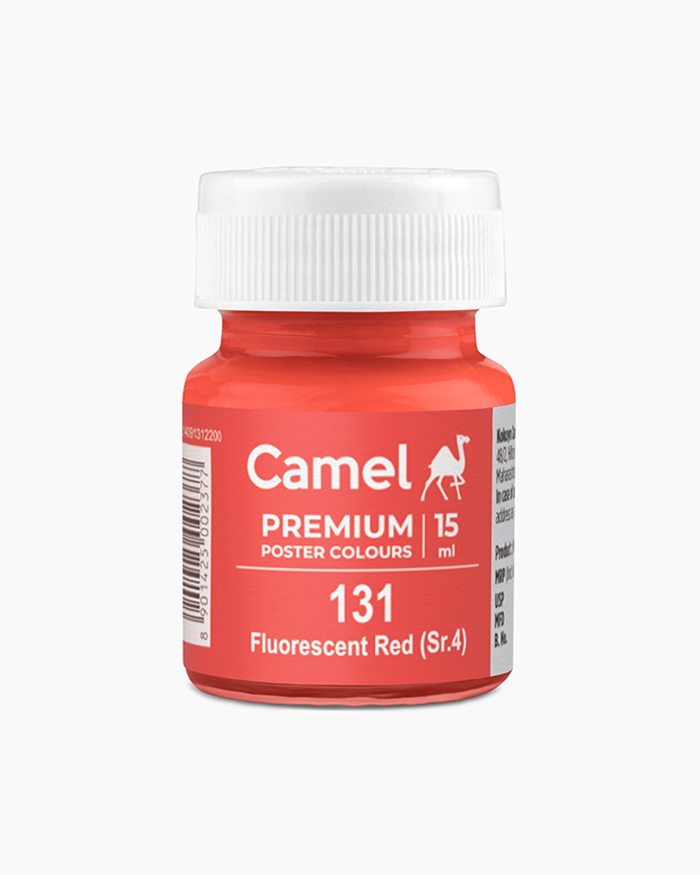 Fluorescent Red Camel Premium Poster Colours